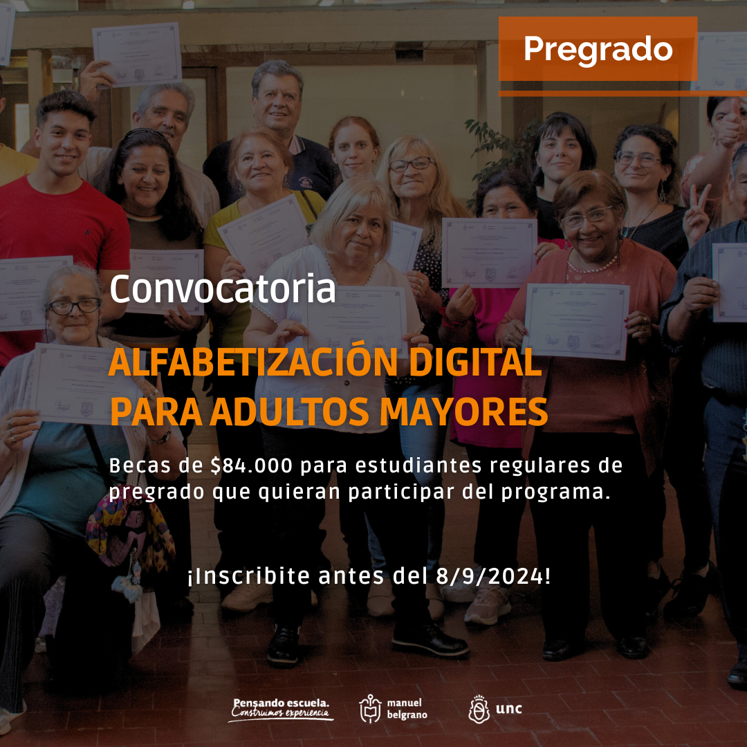 Pregrado | Becas de extensión para “Alfabetización digital para adultos ...